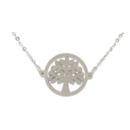 Collar Amuleto Arbol de la Vida (Acero) | Tienda Esotérica Changó
