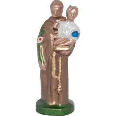 Amuleto San Antonio Metal a Color 5 cm (Se le quita el niño) (Incluye Estampa) (Imagen) | Tienda Esotérica Changó