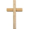 Cruz Madera Natural 12 cm | Tienda Esotérica Changó