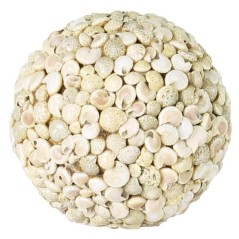 MAR Esfera Conchas Pequeñas 8 cm diam. (Ofrendas - Decoración) | Tienda Esotérica Changó