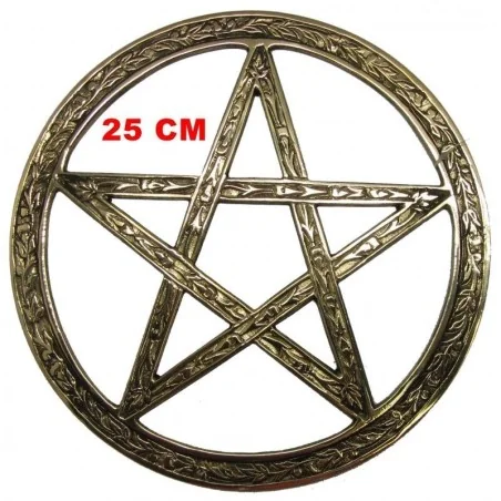 Adorno Simbolo Pentagrama Cobre 25 cm | Tienda Esotérica Changó