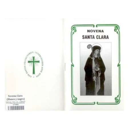 Novena Clara (Blanco y negro) | Tienda Esotérica Changó