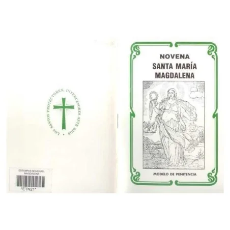 Novena Maria Magdalena (Blanco y negro) | Tienda Esotérica Changó