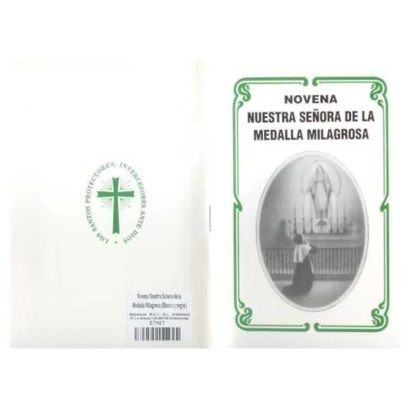 Novena Nuestra Señora Medalla Milagrosa (Blanco y negro) | Tienda Esotérica Changó