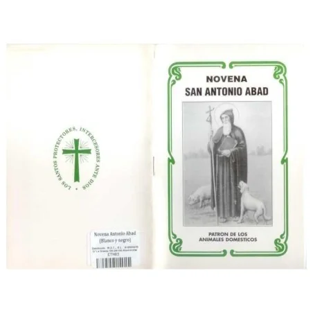 Novena Antonio Abad(Blanco y negro)