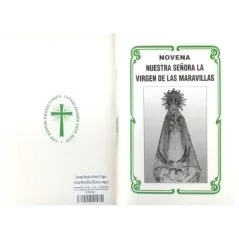 Novena Nuestra Señora Virgen de las Maravillas (Blanco y negro) | Tienda Esotérica Changó