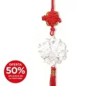 Flor Feng Shui Transparente 6 cm (Para Colgar) | Tienda Esotérica Changó