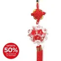 Flor Feng Shui Roja 6 cm (Para Colgar) | Tienda Esotérica Changó