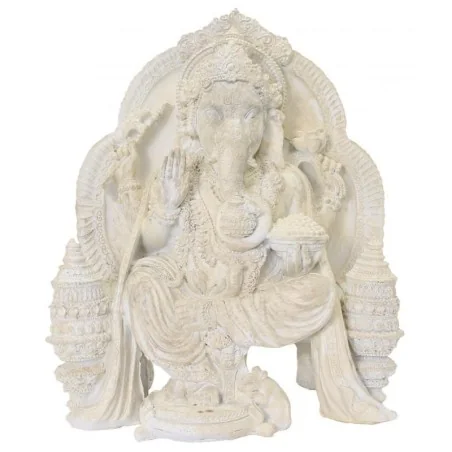 Ganesha Sentada 20 x 18 x 11 cm. (Blanca) | Tienda Esotérica Changó