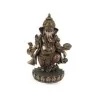 Ganesha Resina 19 x 12 cm aprox. (Dorado Viejo a Color) | Tienda Esotérica Changó