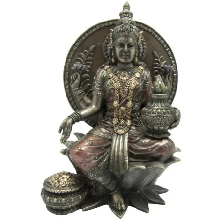 Lakshmi 20 x 15 cm aprox. (Dorado Viejo) Hindu | Tienda Esotérica Changó