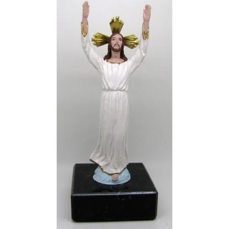 Cristo Resucitado 12 cm (Base Marmol) | Tienda Esotérica Changó