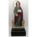 Santa Eufemia 12 cm (Base Marmol) | Tienda Esotérica Changó