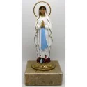 Virgen de Lourdes 12 cm (Base Marmol) | Tienda Esotérica Changó