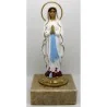 Virgen de Lourdes 12 cm (Base Marmol) | Tienda Esotérica Changó