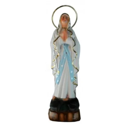 Virgen de Lourdes 17 cm | Tienda Esotérica Changó