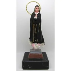 Virgen de Umbe 12 cm (Base Marmol)