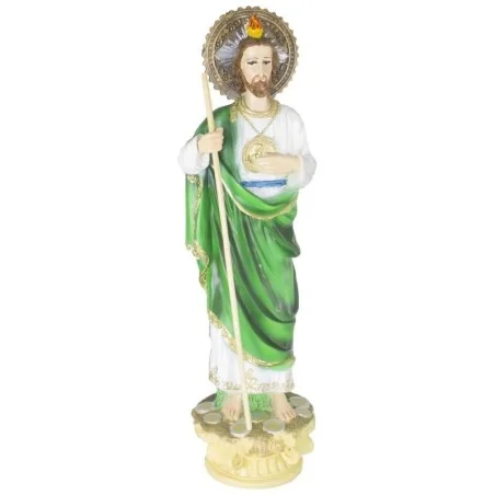 San Judas Tadeo 58 cm (Artesanal Puede Variar el color y forma de los detalles) | Tienda Esotérica Changó