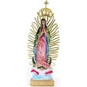 Vigen de Guadalupe (Lupita) + Esplendor 50 cm (Vestido Decorado) - Resina | Tienda Esotérica Changó