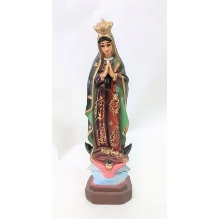 Vigen de Guadalupe de Mexico 20 cm (Lupita)(Sin Aureola) | Tienda Esotérica Changó