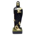 Figura Santa Muerte Manto Negro 20 cm - Escayola | Tienda Esotérica Changó