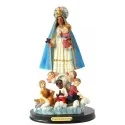 Virgen de la Caridad del Cobre Manto Azul 20 cm | Tienda Esotérica Changó