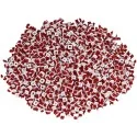 Cuenta Rayada Blanco Rojo 100 gr | Tienda Esotérica Changó