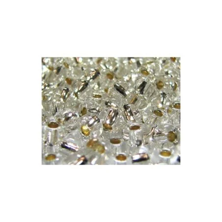 Cuenta Lisa Blanca Plata Cristal 100 gr | Tienda Esotérica Changó