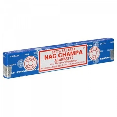 INCIENSO Nag Champa (Und. 15 gr) (Autentico) (P12)(Satya)