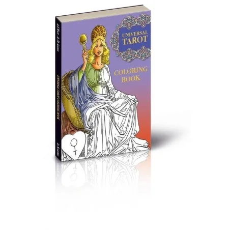 Universal Tarot Coloring Book (para colorear) (Ingles) | Tienda Esotérica Changó