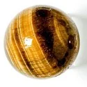 Mineral Bola Ojo de Tigre 2.5 a 3 cm | Tienda Esotérica Changó