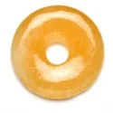 Colgante Donut Jade Amarillo o Aragonito | Tienda Esotérica Changó