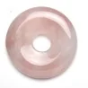 Colgante Donut Cuarzo Rosa | Tienda Esotérica Changó