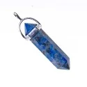 Colgante Mineral Punta Lapislazuli 3.5 a 4 cm aprox. (Engarce Plata) | Tienda Esotérica Changó