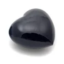 Mineral Forma Corazon Obsidiana Negro 45 x45 x15 mm | Tienda Esotérica Changó