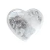 Mineral Forma Corazon Cristal de Roca - Cuarzo Blanco 3 x 3.5 cm aprox. | Tienda Esotérica Changó