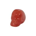 Mineral Forma Calavera Cuarzo Cereza 3.5 x 2.5 cm | Tienda Esotérica Changó