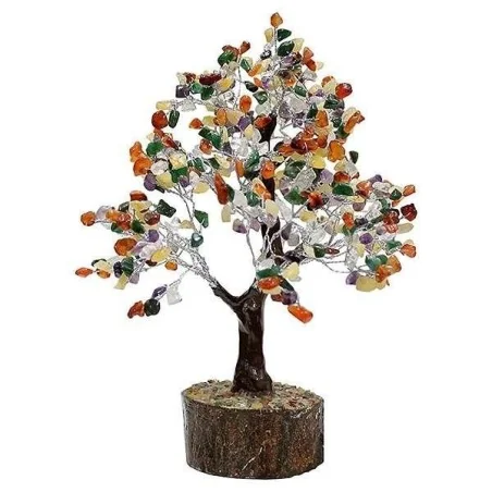 Arbol 7 Piedras (300 Piedras aprox) 20 cm (7potencias 7 Chakras) | Tienda Esotérica Changó