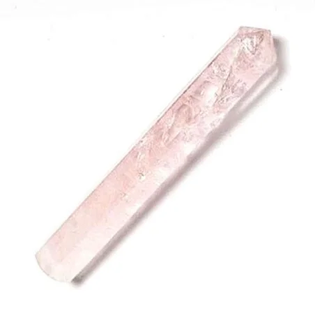 Mineral Punta Masaje Cuarzo Rosa 25 a 50 gr.