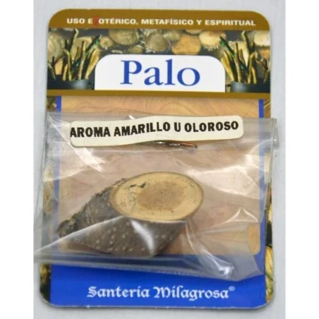 Palo Aroma Amarillo u Oloroso | Tienda Esotérica Changó