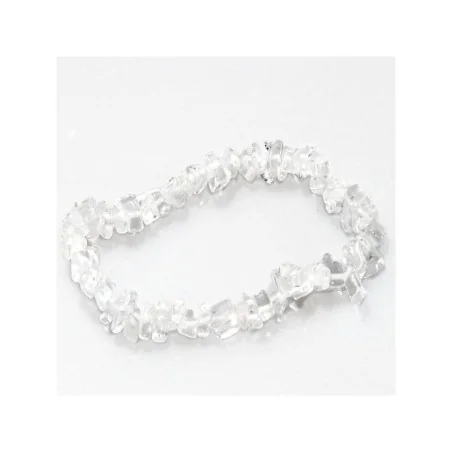 Pulsera Mineral Semipreciosa Cristal de Roca (Elastica) | Tienda Esotérica Changó