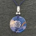 Collar Orgon Espiral Azul (3,7 cm Ajustable) | Tienda Esotérica Changó