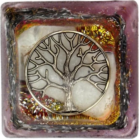 Orgon Arbol de la Vida Piramide Maya 7 x 4 cm | Tienda Esotérica Changó