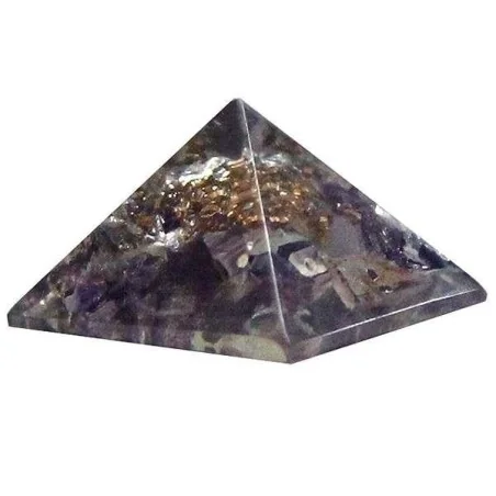 Orgon Piramide Mini Amatista 3 x 3 x 2.5 cm | Tienda Esotérica Changó