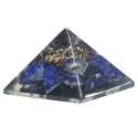 Orgon Piramide Mini Lapislazuli 3 x 3 x 2.5 cm | Tienda Esotérica Changó