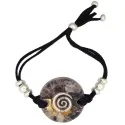 Pulsera Orgon Espiral Negra (3,2 cm Ajustable) | Tienda Esotérica Changó