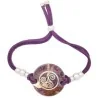 Pulsera Orgon Trisquel Morada (3,2 cm Ajustable) | Tienda Esotérica Changó