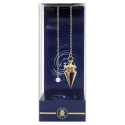 Pendulo Metal Egipcio Dorado 3,5 x 1,6 cm (Deluxe con caja y bolsa) | Tienda Esotérica Changó