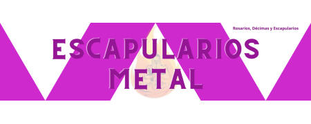 Escapularios Metal