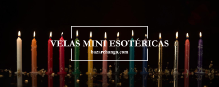 Velas mini esotéricas pequeñas para rituales